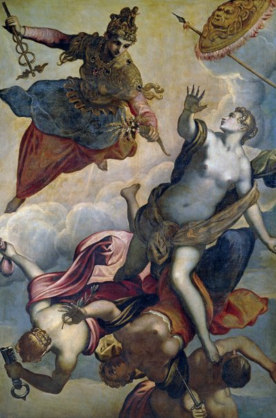 Alegoría de la prosperidad de Domenico Robusti Tintoretto