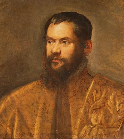 Retrato de un hombre de Domenico Robusti Tintoretto