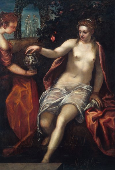 Susana, c. 1580s de Domenico Tintoretto
