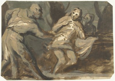 Suzanna y los ancianos de Domenico Tintoretto