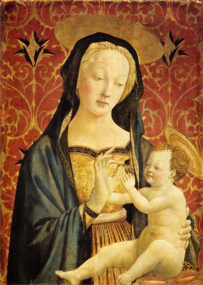 Virgen con el Niño de Domenico Veneziano