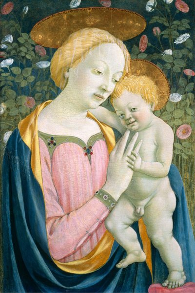 Madonna y el Niño, c. 1445-1450 de Domenico Veneziano