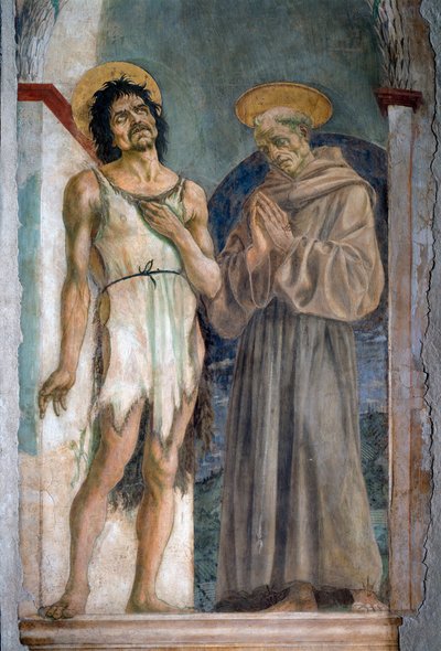 San Juan Bautista y San Francisco de Asís de Domenico Veneziano