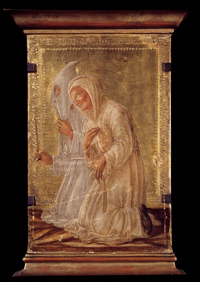 Dos flagelantes Pintura sobre madera de Domenico Veneziano (1400-1481) siglo XV Bayona, Museo Bonnat de Domenico Veneziano
