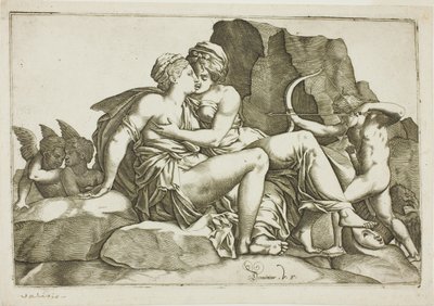 Júpiter y Calisto de Domenico Vito