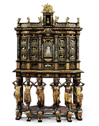 Gabinete de Luis XIV de Domenico and Gobelins workshop (attr. to) Cucci