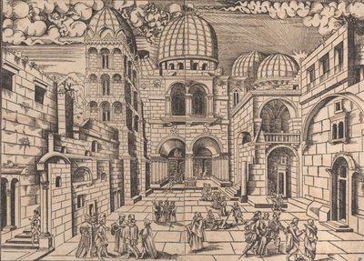 La Iglesia del Santo Sepulcro, Jerusalén de Domenico dalle Greche