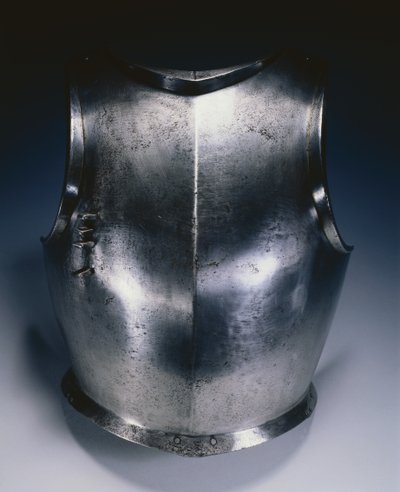 Coraza gótica con soporte para lanza, c.1490-1500 de Domenico dei Barini