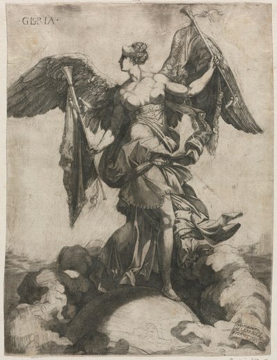 Gloria, 1535 o 1536 de Domenico del Barbiere