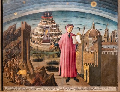La Divina Comedia de Dante Alighieri de Domenico di Michelino