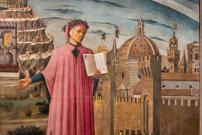 La Divina Comedia de Dante Alighieri de Domenico di Michelino