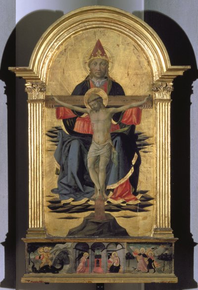 Santísima Trinidad de Domenico di Michelino