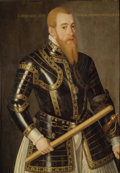 Eric XIV de Suecia - Retrato del Rey Eric XIV de Suecia (1533-1577), por Verwilt, Domenicus de Domenicus Verwilt