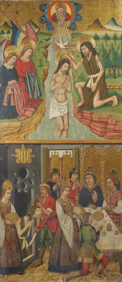 Panel del retablo de San Juan, 1464-1507 de Domingo Ram