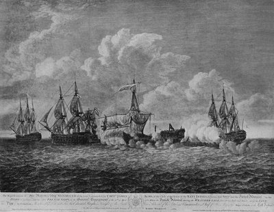 Batalla de Providien, c1786 de Dominic Serres