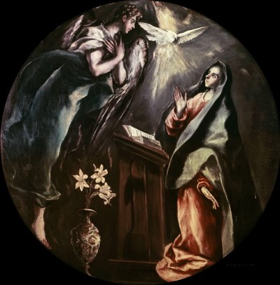 La Anunciación, ca. 1603 de Dominico El Greco