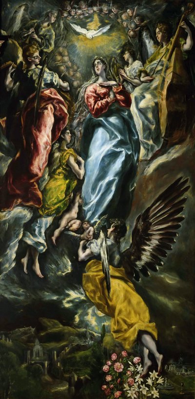 La Inmaculada Concepción de la Virgen, c. 1608-1610 de Dominico El Greco