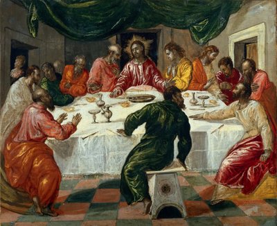 La Última Cena, 1568 de Dominico El Greco