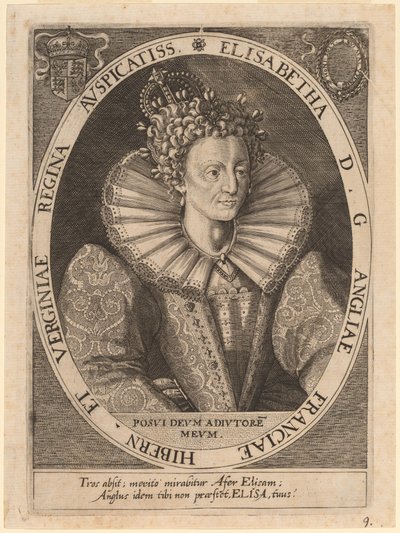 Reina Isabel de Dominicus Custos after Crispijn de Passe I