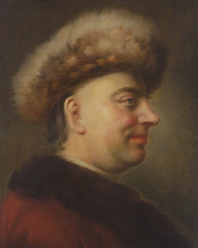 Retrato del Senador y Poeta, Barthold Heinrich Brockes (1680-1747) de Dominicus Van der Smissen