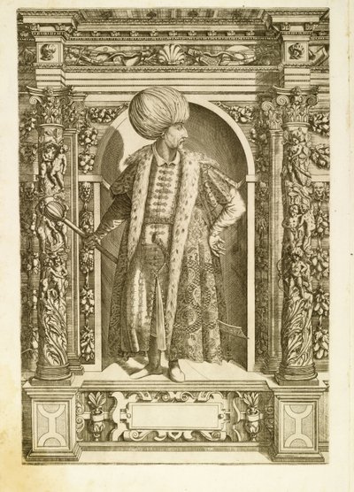 Sultán Suleiman I el Magnífico, 1601 de Dominicus or Custodis Custos