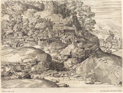 Paisaje con molino de Dominique Barriere