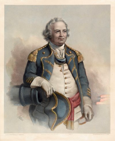 Mayor General Israel Putnam, pub. 1864 de Dominique C. Fabronius