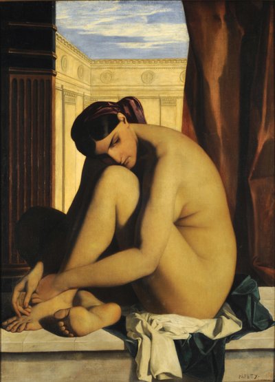 En el Baño de Dominique Louis Papety