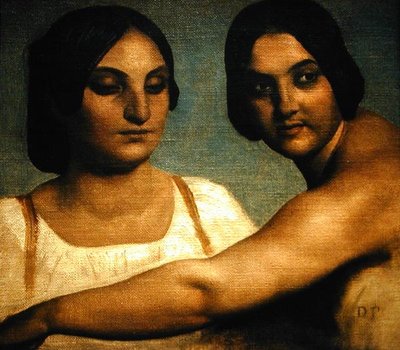 Dos Mujeres Italianas de Dominique Louis Papety