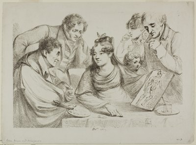 Lección de litografía de Dominique Vivant Denon