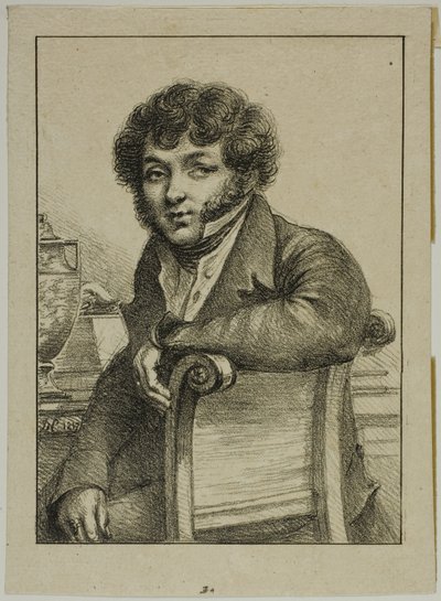 Retrato de Brunet, impresor de Dominique Vivant Denon