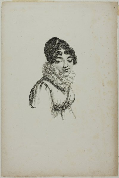 Retrato de una joven de Dominique Vivant Denon