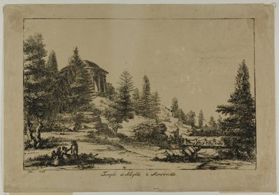 Templo de Sibila en Méréville de Dominique Vivant Denon