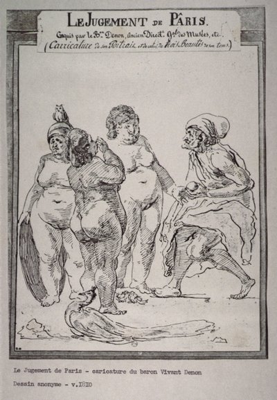 El Juicio de Paris de Dominique Vivant Denon