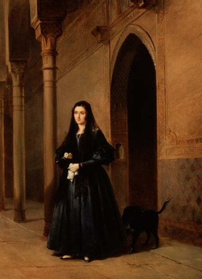 Dama en la Corte de la Alhambra de Don Jose Escasena