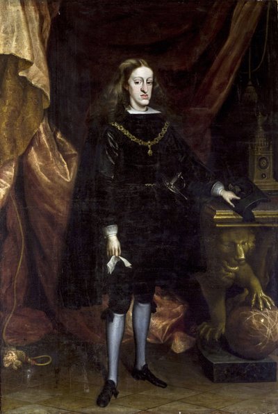 Retrato de Carlos II de España de Don Juan Carreno de Miranda