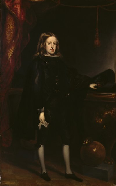 Carlos II, rey de España, c.1673 (óleo sobre lienzo) de Don Juan Carreno de Miranda