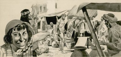 Isaías caminando desnudo de Don Lawrence
