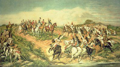 "Independencia o muerte", el grito de Ipiranga del 7 de septiembre de 1822 (óleo sobre lienzo) de Don Pedro di Figueredo Americo