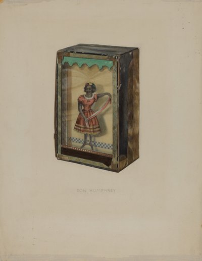 Muñeca Bailarina en una Caja de Donald Humphrey