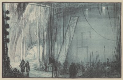 Sueño de una noche de verano. Fuera del escenario en Drury Lane de Donald Maxwell