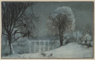 Sueño de una noche de invierno. Un idilio de Kensington Gardens de Donald Maxwell