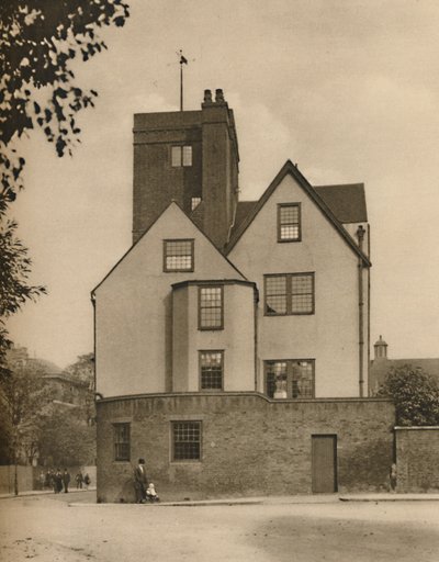 Canonbury Tower, una antigua casa solariega convertida en club social de Donald McLeish