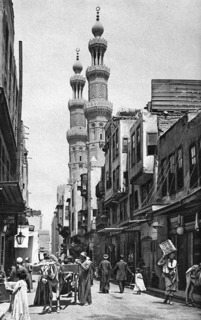 Mezquita del Sultán al-Muayyad, El Cairo, Egipto, c1922 de Donald McLeish