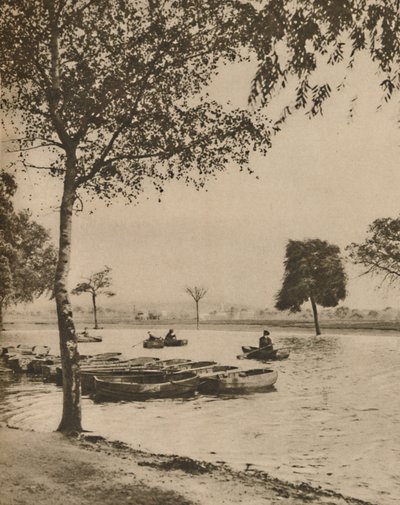 En Blackheath, el común más histórico del Gran Londres, c1935 de Donald McLeish