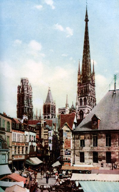 Catedral de Rouen, Normandía, Francia de Donald McLeish