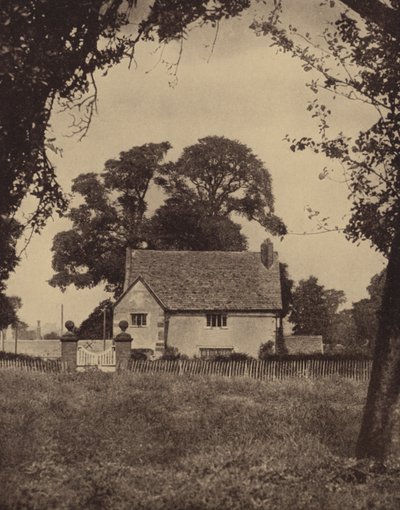 Sulgrave Manor, hogar de los antepasados de George Washington (foto b/n) de Donald McLeish