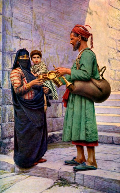 El vendedor de agua, c1922 de Donald McLeish