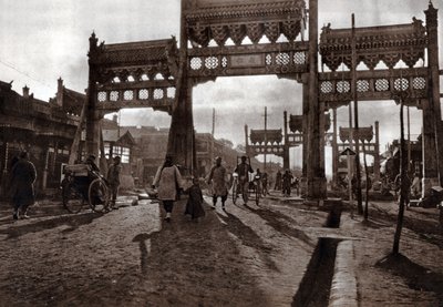 Calle en Pekín de Donald Mennie