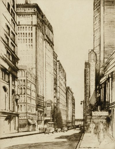 Chicago, calle Monroe de Donald Shaw MacLaughlan
